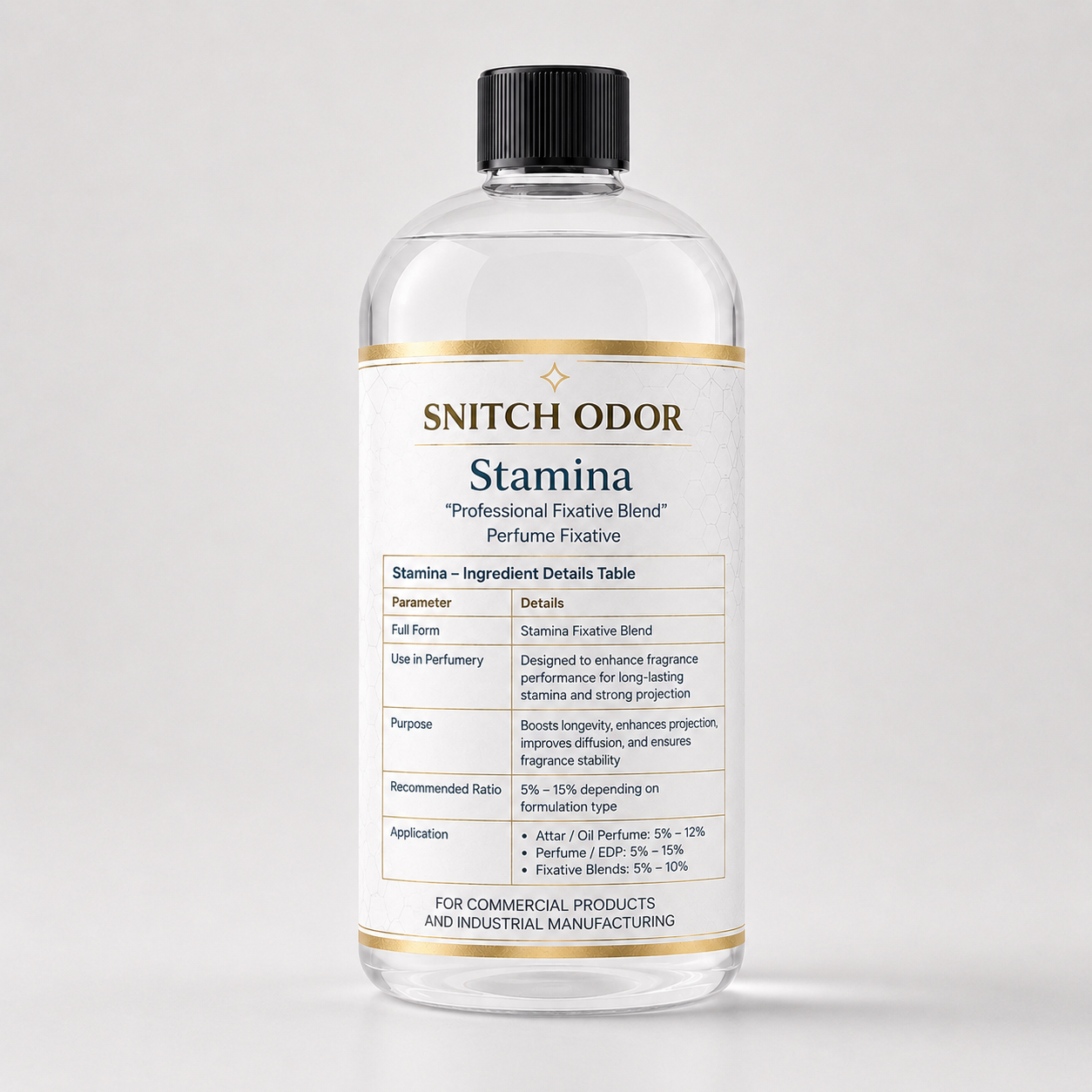 Eau de Stamina – Fixative for Professional Perfumery