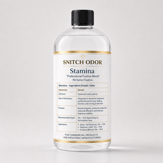 Eau de Stamina – Fixative for Professional Perfumery