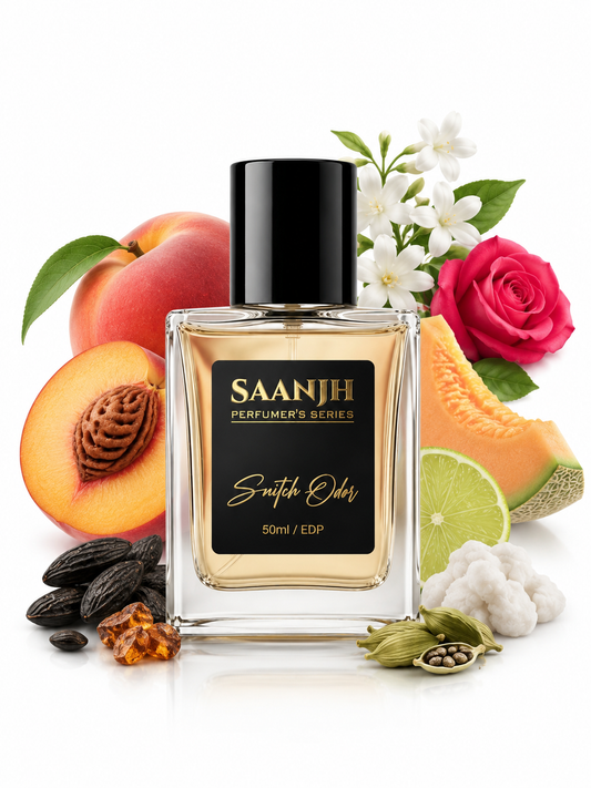 Saanjh — Perfumer's Series | Eau de Parfum 50ml | Citrus Marine Lavender Amber | Long Lasting EDP Spray for Men & Women